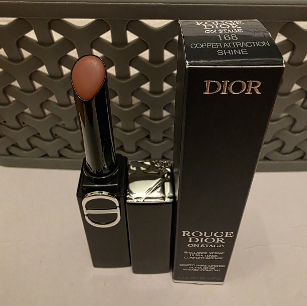 Rouge Dior On StageUltra Longwear Lipstick - Shine Finish Copper Attraction BNIB - Picture 4 of 7